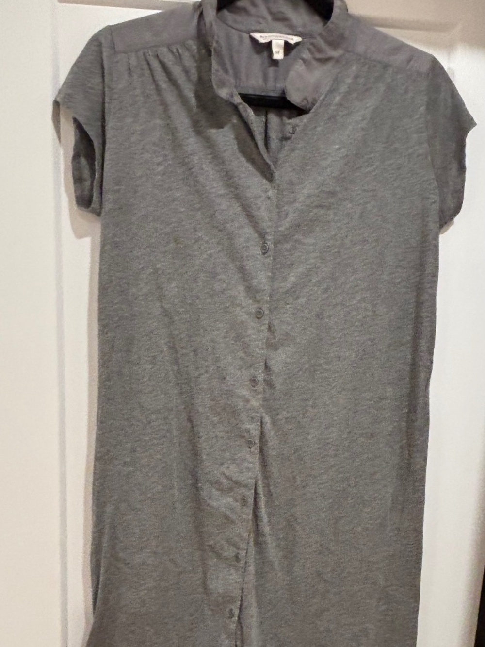Roots Charcoal T-Shirt Dress Casual Knit Dress Women's